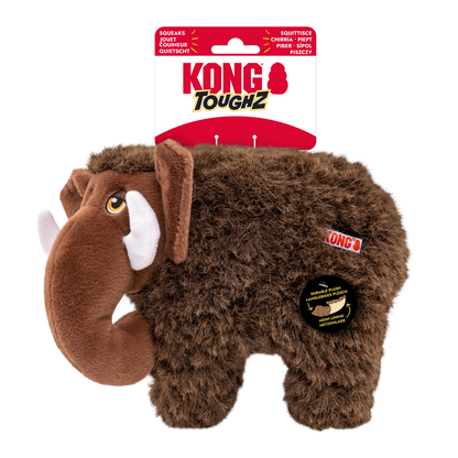 KONG Toughz Mammoth M - плюшена играчка за кучета 23.5 см