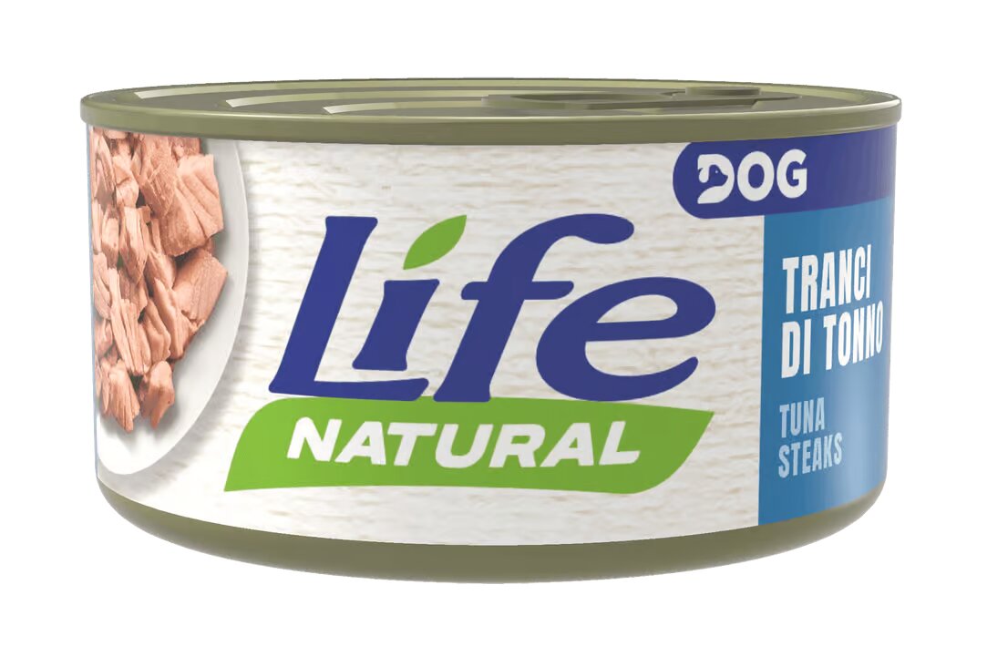 Life Natural dog Tuna Bonito Fillets - с филе от риба тон, консерва - 90 грама