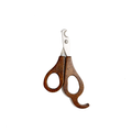 Tauro Pro Line Wooden Scissors for Nails - ножица за рязане на нокти 11 / 6 / 1 см