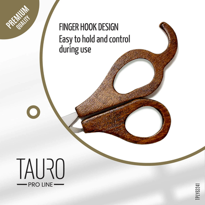 Tauro Pro Line Wooden Scissors for Nails - ножица за рязане на нокти 11 / 6 / 1 см