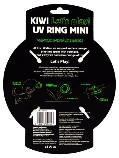 Kiwi Walker Glow Ring Mini - ринг от термопластичен каучук 13 см