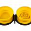 Kiwi Walker Double Travel Bowl with Slow Feeder - сгъваеми купички за храна и вода