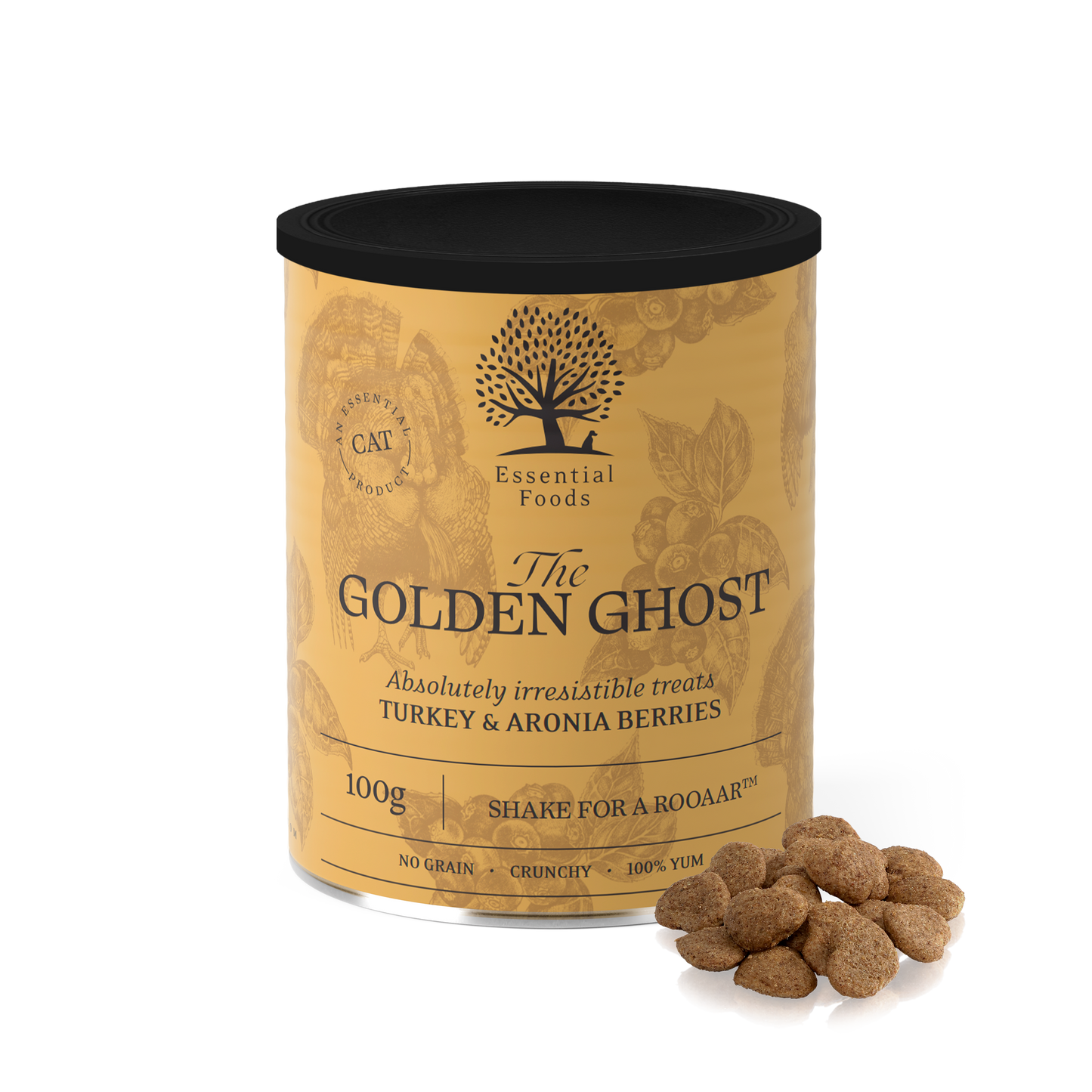 Essential The Golden Ghost - лакомство за котка с пуешко 100 гр