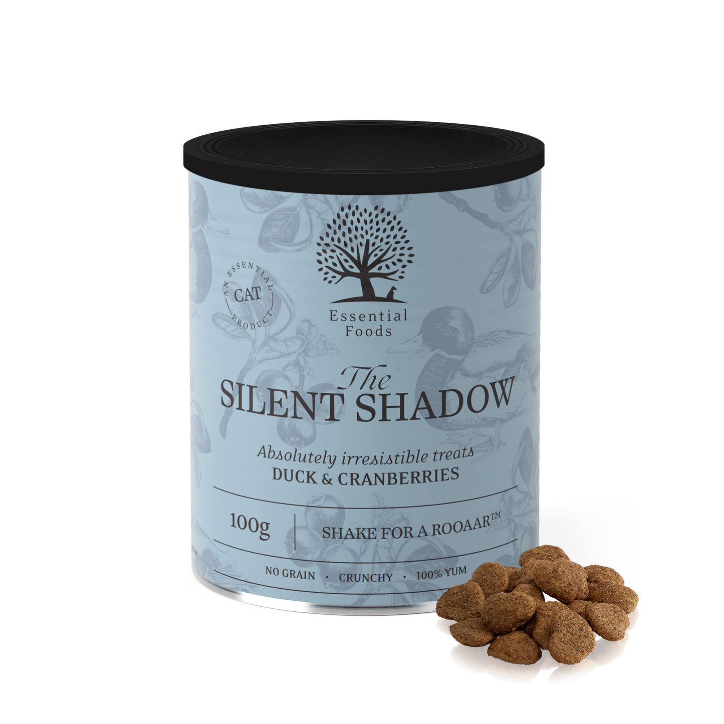 Essential The Silent Shadow - лакомство за котка с патешко 100 гр