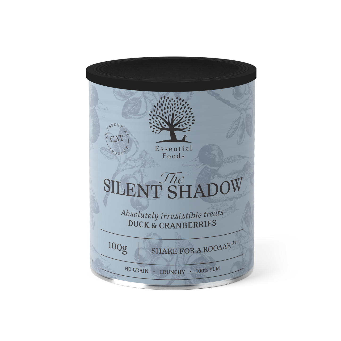 Essential The Silent Shadow - лакомство за котка с патешко 100 гр
