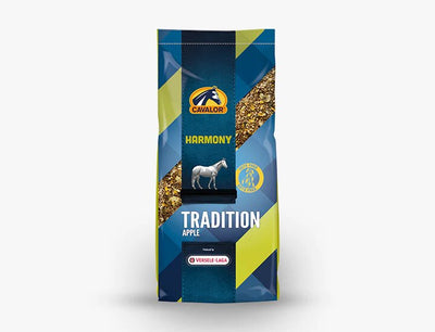 Cavalor Tradition Apple - вкусна смес със сушена ябълка 20 кг.