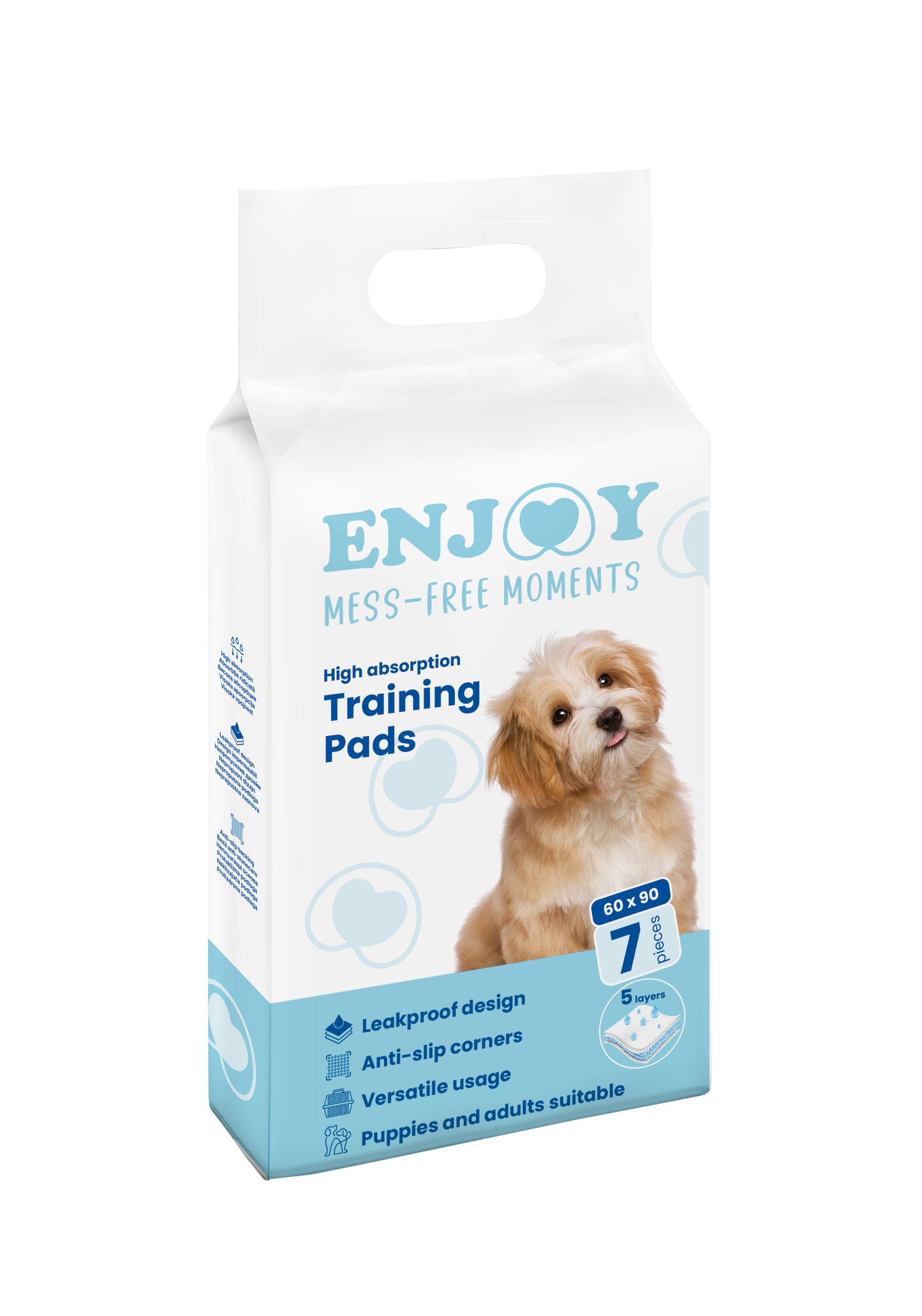 Enjoy Puppy Pads - хигиенни подложки за кучета 60 / 90 см