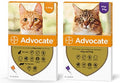Advocate Cat - противопаразитни пипети за котки, 3 броя