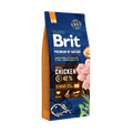 Brit Premium by Nature Senior S+M - пълноценна храна за кучета от малки и средни породи над 7 години