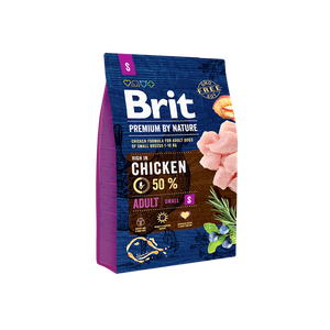 Brit Premium by Nature Junior S - пълноценна храна за кученца с пилешко месо