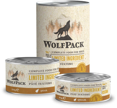 WolfPack Adult Limited Ingredient Quail - пълноценна храна с пъдпъдък