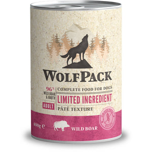 WolfPack Adult Limited Ingredient Wild Boar - пълноценна храна с дива свиня 150 гр