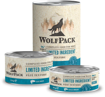 Wolfpack Adult Limited Salmon - пълноценна храна със сьомга