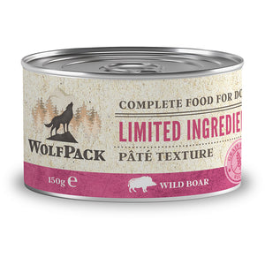 Wolfpack Adult Limited Wild Boar - пълноценна храна с дива свиня