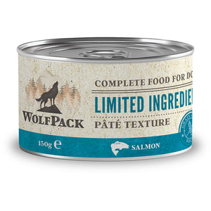 Wolfpack Adult Limited Salmon - пълноценна храна със сьомга