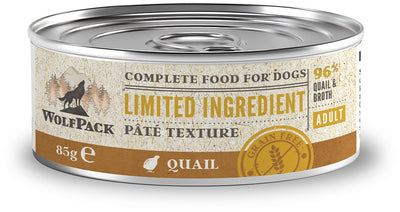 WolfPack Adult Limited Ingredient Quail - пълноценна храна с пъдпъдък