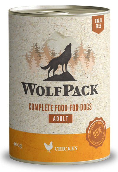 Wolfpack Adult Chicken - консерва за кучета с пиле