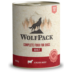 WolfPack Adult Angus Beef - консерва за кучета с говеждо 800 гр
