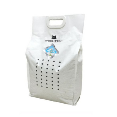 WeeLitter Plus - екологична котешка тоалетна от соя и тапиока с аромат млечен шейк