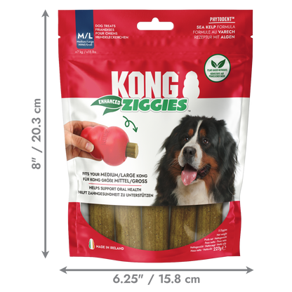 KONG Ziggies Enhanced - дентални лакомства за KONG