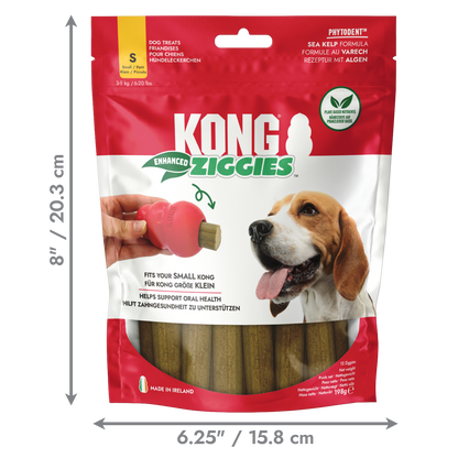 KONG Ziggies Enhanced - дентални лакомства за KONG