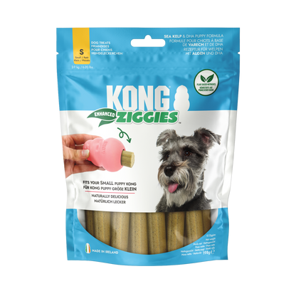 KONG Ziggies Enhanced Puppy - дентални лакомства за KONG Puppy