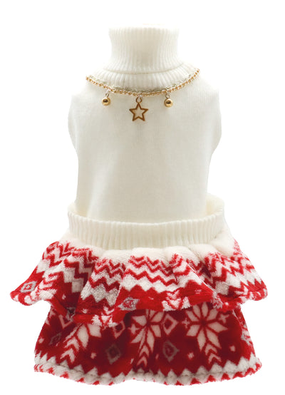 Croci Dress Snowflake - пуловер за куче 25 см