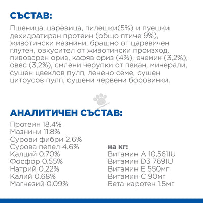 Hills Science Plan Perfect Digestion Medium Adult – суха храна за кучета от средни породи с пилешко