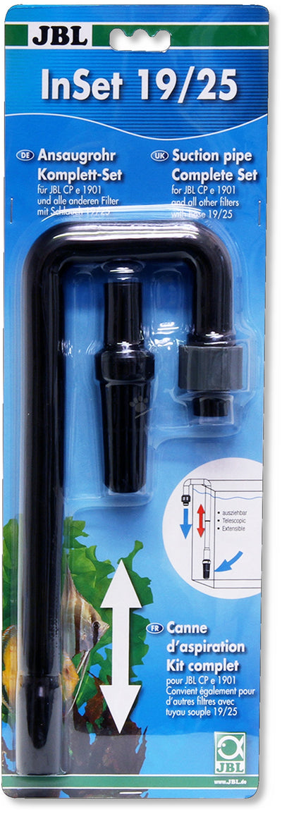 JBL InSet 19/25 - комплект с всмукателна тръба за външни аквариумни филтри