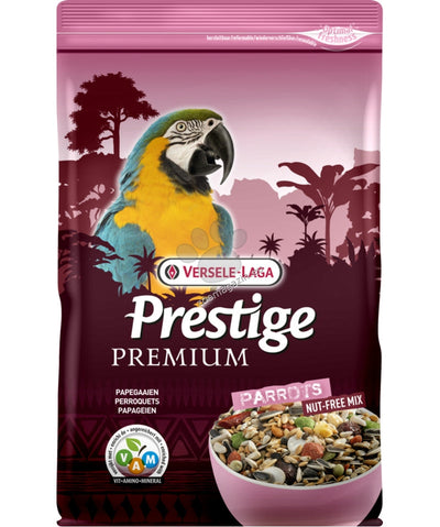 РАЗПРОДАЖБА Versele Laga Premium Prestige Parrot - пълноценна храна за големи папагали