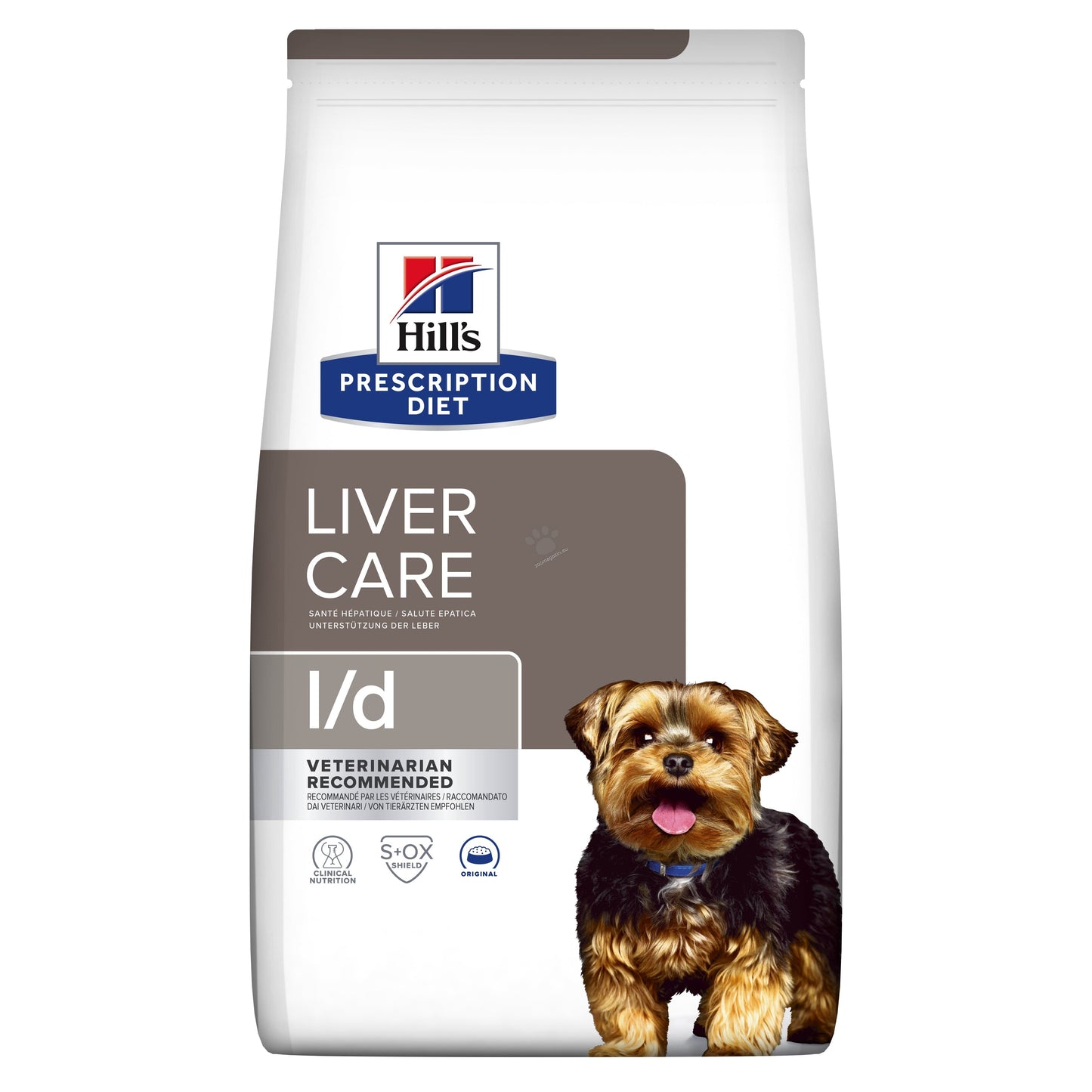 РАЗПРОДАЖБА Hills Prescription Diet l/d Liver Care - лечебна суха храна за кучета с чернодробни проблеми