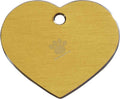 iMARC Gold Hi Line Heart / малък /