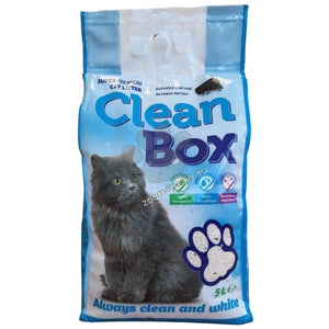 Clean Box Super Premium - постелка за котешка тоалетна с активен въглен 5 л