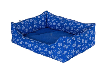 Kiwi Walker Kiwi and Friends Sofa Bed Blue XL - луксозно меко легло 110 / 85 / 26 см, син