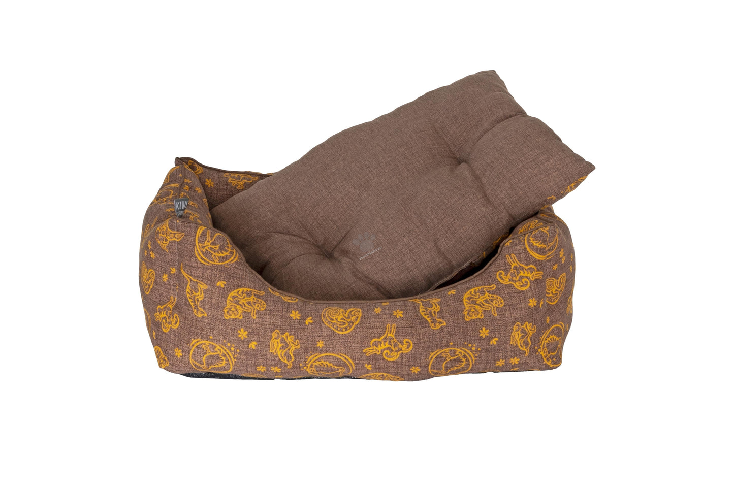 Kiwi Walker Kiwi and Friends Sofa Bed Brown XL - луксозно меко легло 110 / 85 / 26 см, кафяв