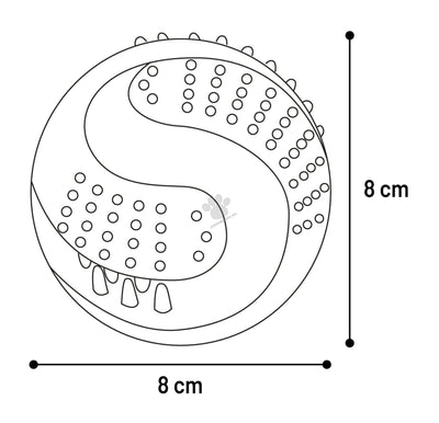 Flamingo Toy Growi Ball - играчка за кучета 8 / 8 / 8 см