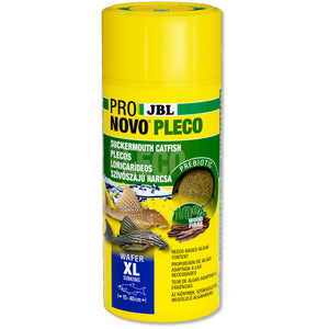 JBL Pronovo Pleco Wafer XL - чипс (таблетки) от водорасли за сомчета, съдържащ дъвесина, за рибки с дължина 15-40 см.