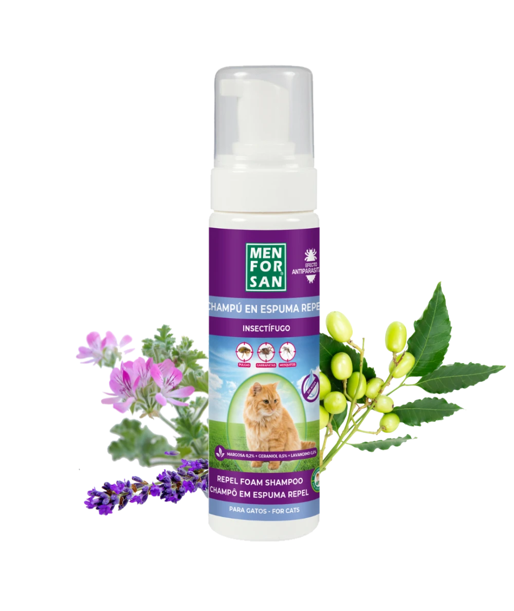 Menforsan Repellent Foam Shampoo - репеленрен шампоан без отмиване 200 мл
