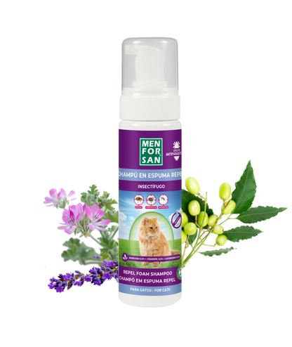Menforsan Repellent Foam Shampoo - репеленрен шампоан без отмиване 200 мл