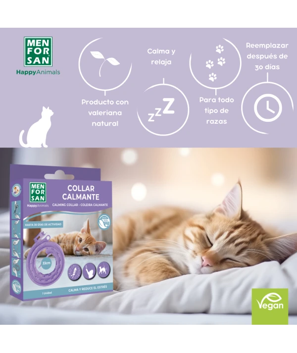 Menforsan Anti-stress calming collar for cats - успокояваща каишка 33 см.