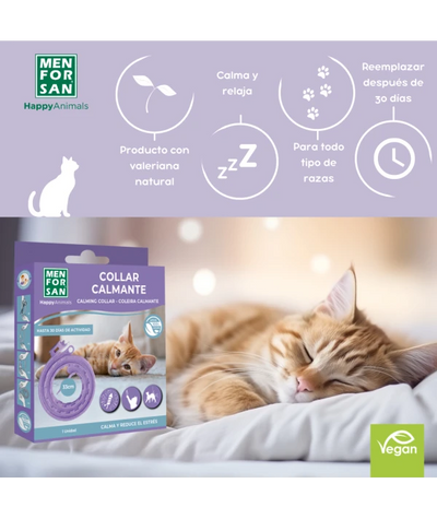 Menforsan Anti-stress calming collar for cats - успокояваща каишка 33 см.