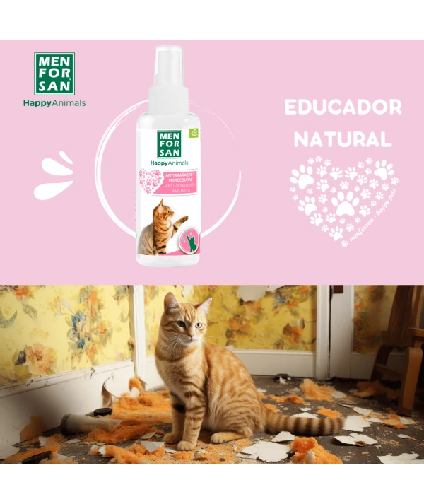 Menforsan Anti Scratch And Bite Cats - спрей против драскане и хапане 60 мл.