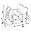 Flamingo Car Seat Bobba Standing 3in1 Grey - столче за кола 56 / 56 / 42 см