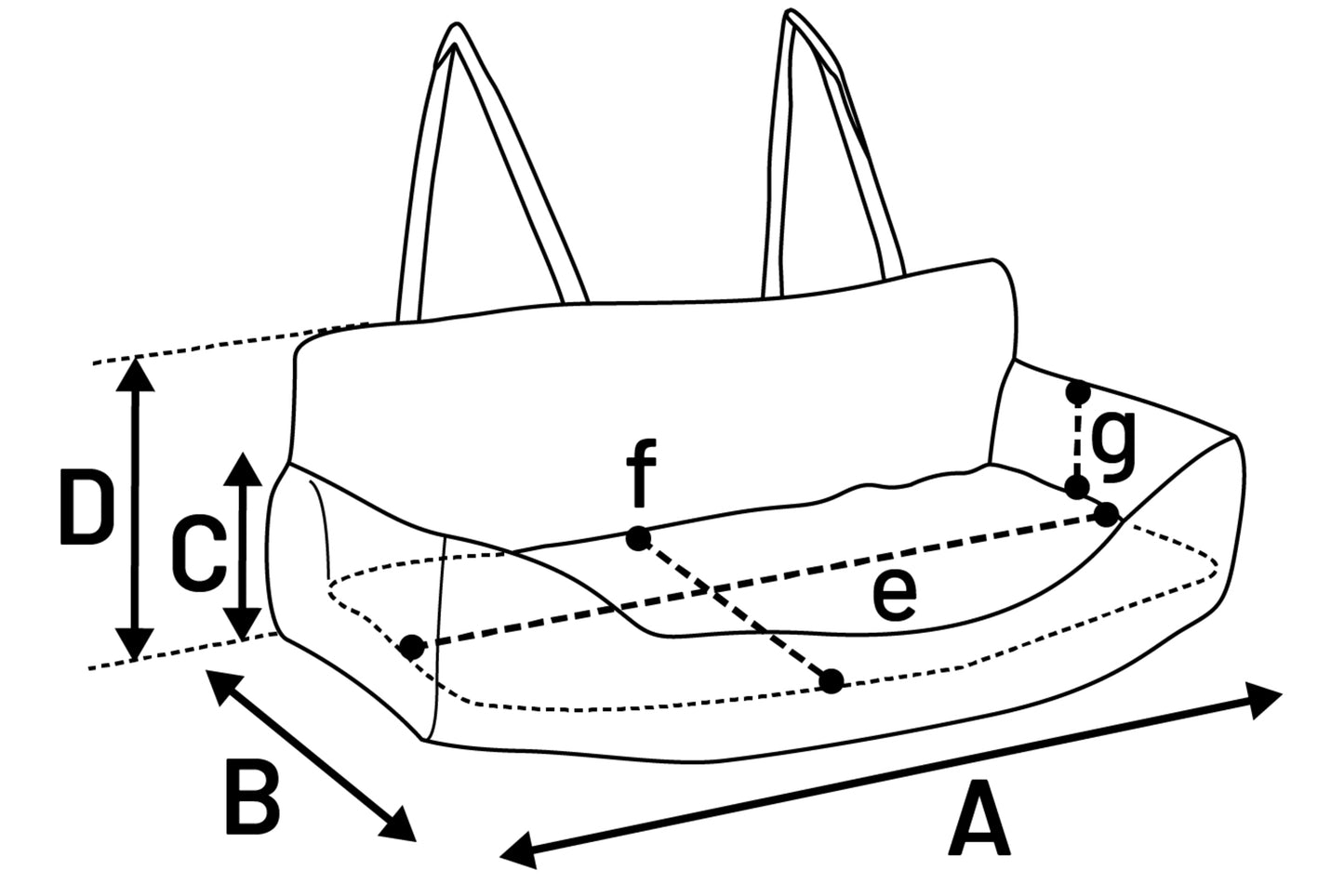 Flamingo Car Seat Jangles - столче за кола 50 / 50 / 14,5 см
