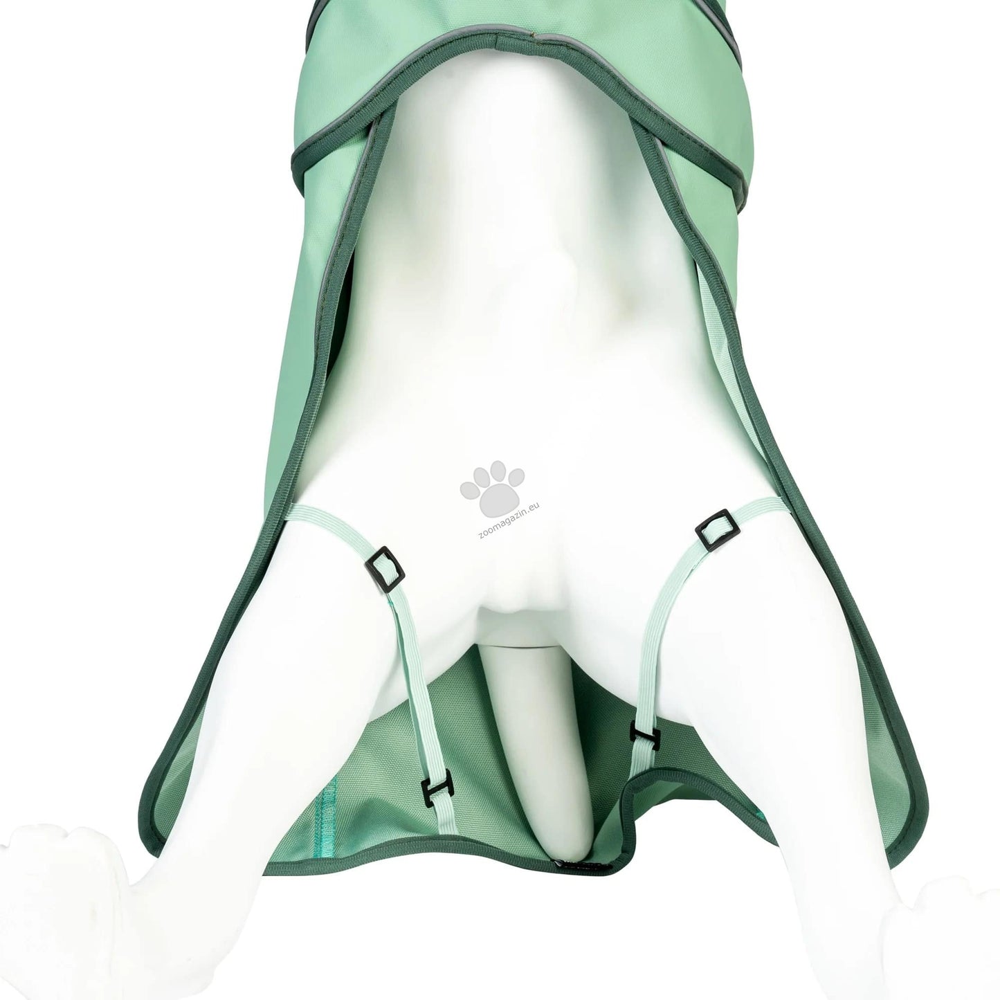 Max Molly Raincoat Matrix Jade - дъждобран за куче 40 см