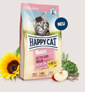 Happy Cat Minkas Kitten Care - пълноценна храна с пилешко месо, за котки от 1 до 4 месеца 10 кг.