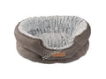 Snake Suede Basket M - правоъгълно легло, тъмен велур /55x45x23см/