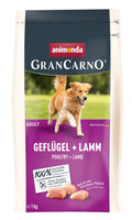 GranCarno Adult Poultry and Lamb - храна за кучета с птиче и агнешко месо 1 кг