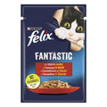 Felix Fantastic Beef - с говеждо месо в желе 85 гр.