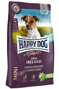 Happy Dog Sensible Mini Irland - със сьомга, заешко и билки, за кучета над 12 месеца, мини и малки породи до 10 кг